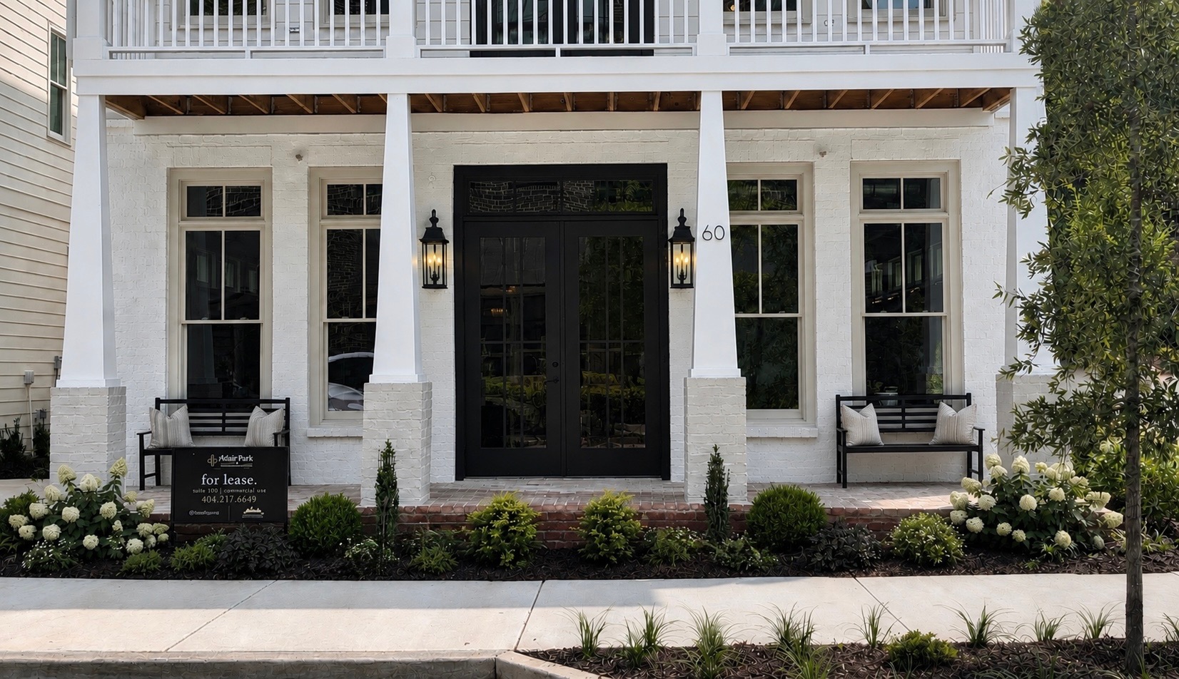 Front exterior of The Suites at Adair at 60 Linton Street